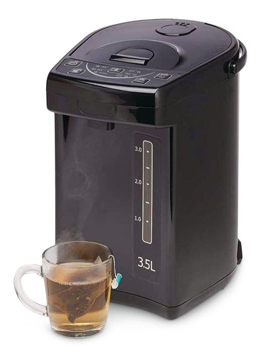 Electric Hot Water Boiler, Warmer & Dispenser with Handle, Black, 3.5-L D4J2 - product image 1
