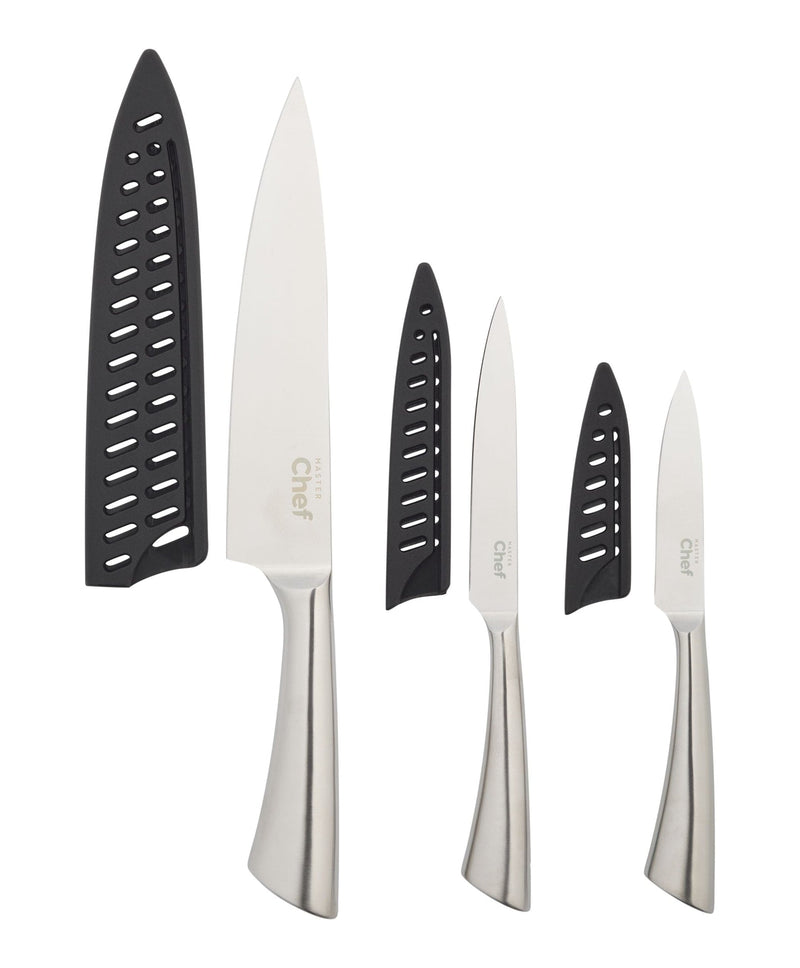 Knife Set with Hollow Stainless Steel Handle, 3-pc D1L1