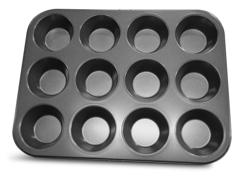 Muffin Tin, Non-Stick, 12-Cup J8I8