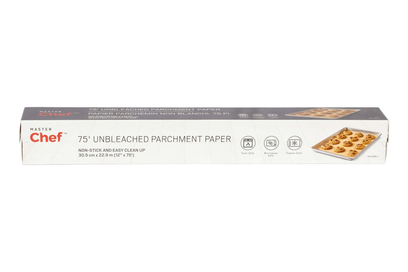 Non-Bleached Parchment Paper, 75-ft V6J8