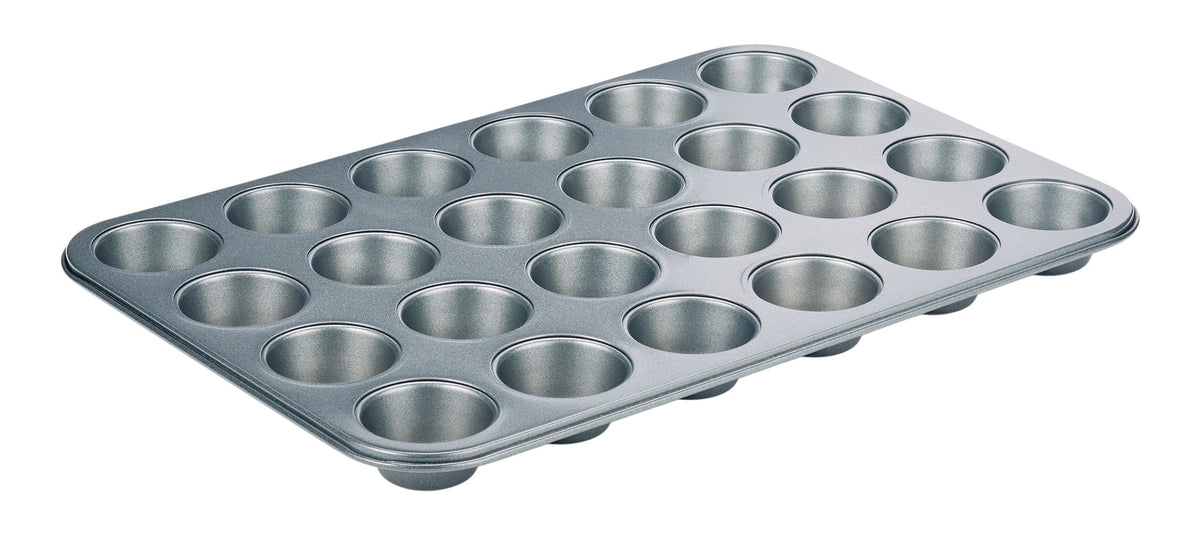Non-Stick Carbon Steel Muffin Pan, 24-Cup Q8W0 - product image 1