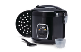 One-Touch Non-Stick Rice Cooker & Steamer, Black, 20 Cups M3O7 - product image 4