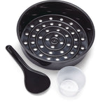 One-Touch Non-Stick Rice Cooker & Steamer, Black, 20 Cups M3O7 - product image 5