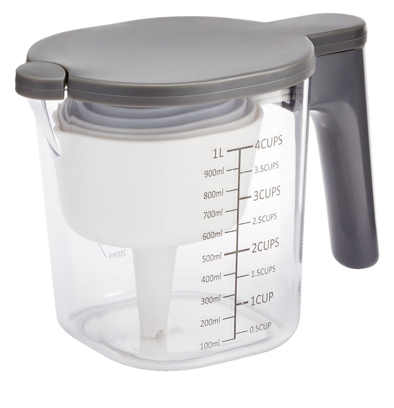 Plastic Stackable Measuring Cup Set, 10-pc Z4T4