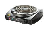 Single Burner Hot Plate, Black, 1000W C5G6 - product image 2