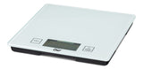 Square Glass Kitchen Scale, White, 5-kg Y1J7 - product image 1