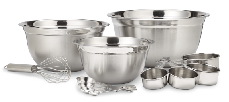 Stainless Steel Bake Prep Set, 12-pc P4D8