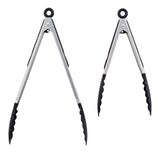 Stainless Steel Tong Set with Nylon Heads, 2-pc V5W5 - product image 1