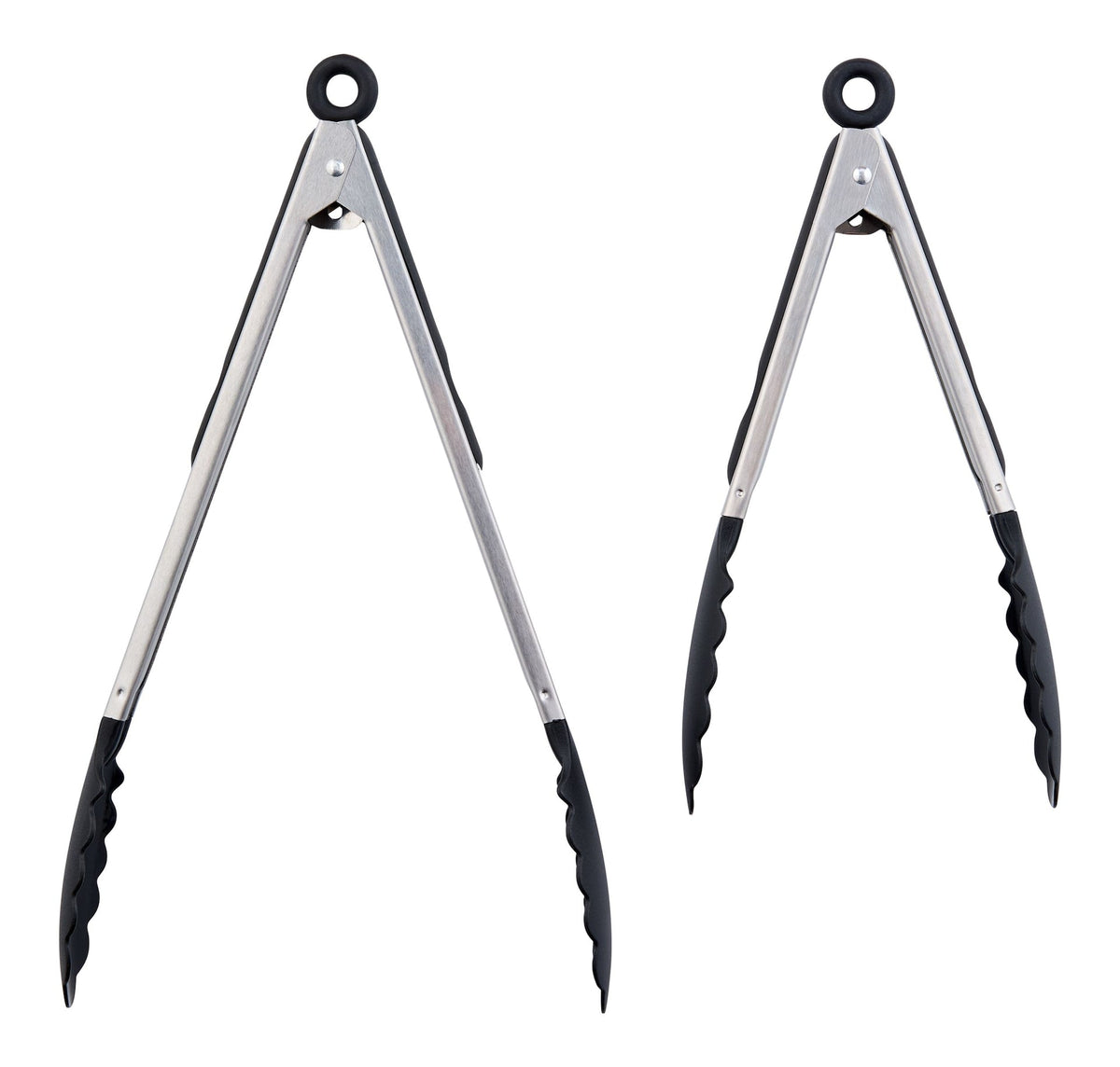 Stainless Steel Tong Set with Nylon Heads, 2-pc V5W5 - product image 1