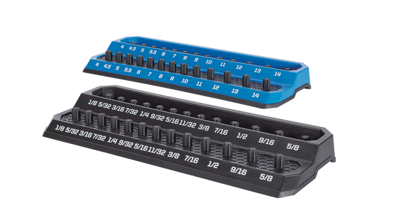 1/4-in Drive Socket Tray Organizer/Holder, 2-pk X9H2