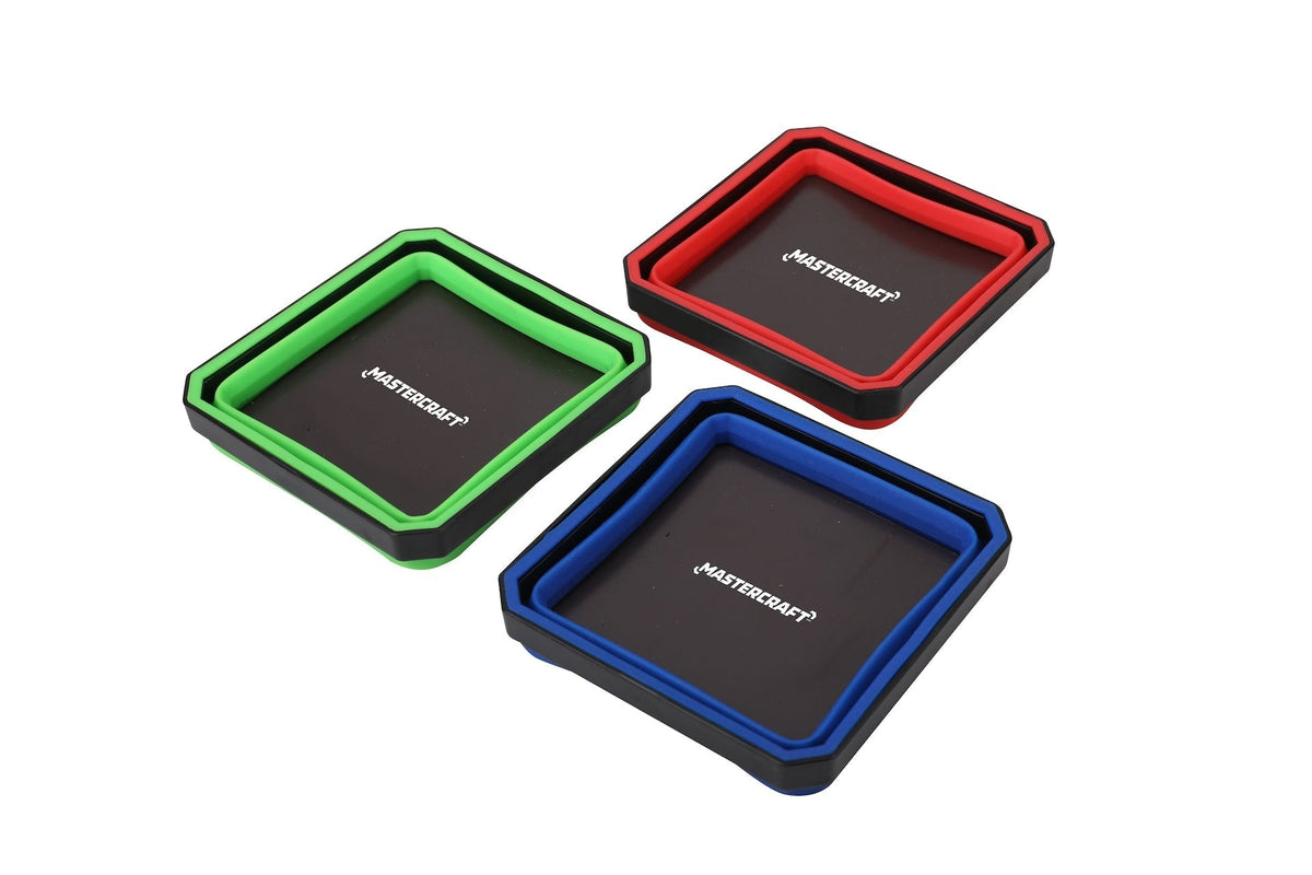 3 Piece Collapsible Magnetic Parts Tray O5E6 - product image 3