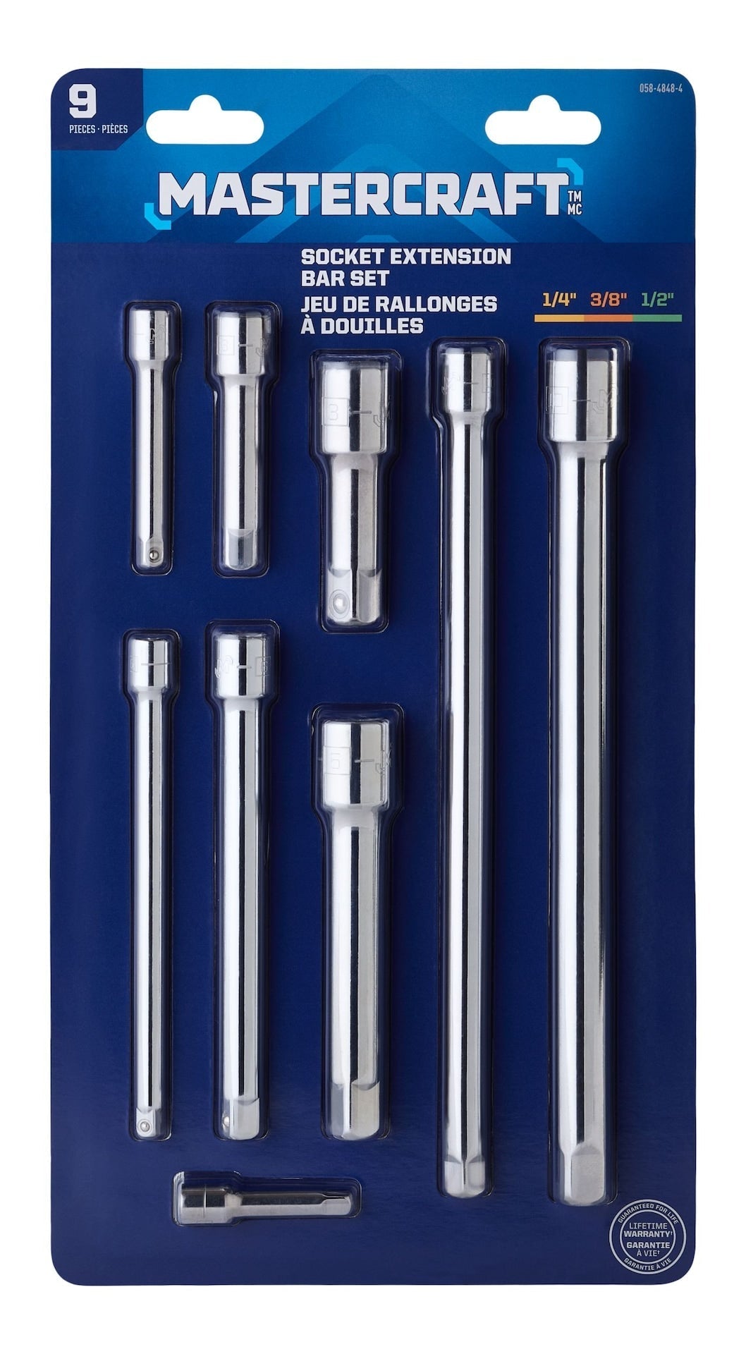 9 Piece Extension Bar Set L4Q7 - product image 2