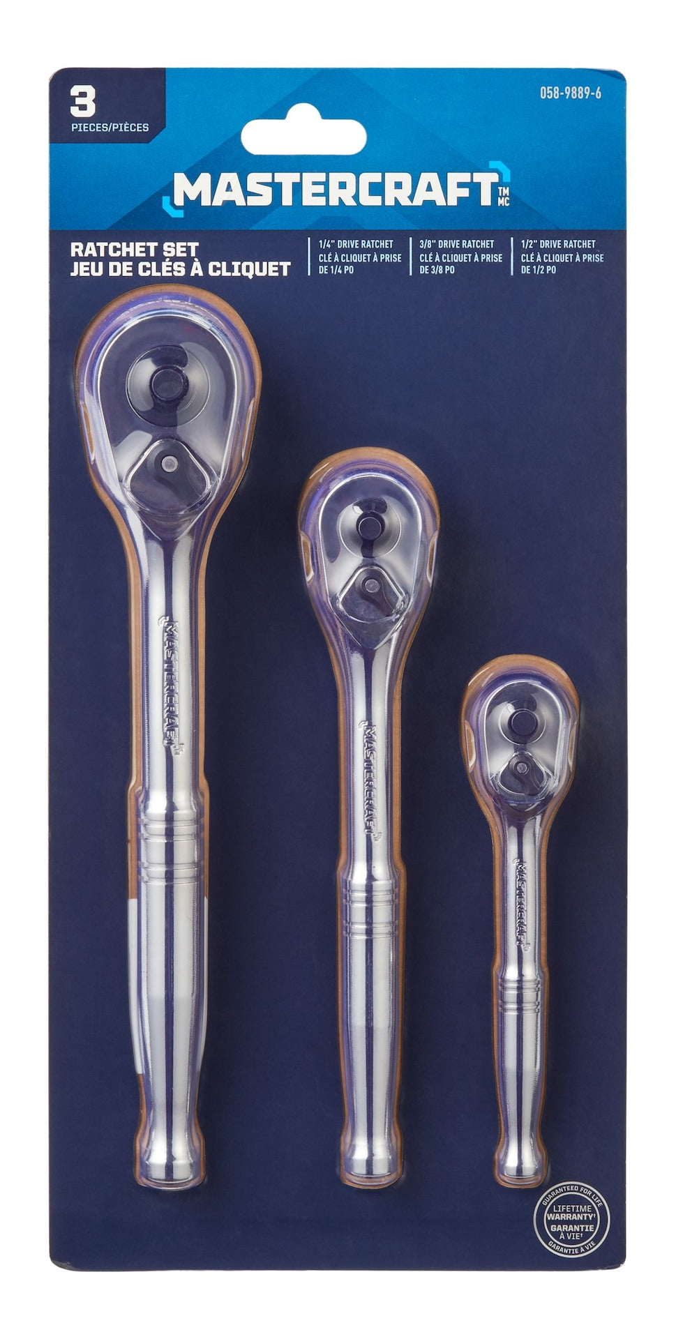 Ratchet Set, 3-pc A5X3 - product image 2