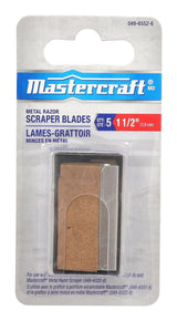 Replacement Razor Blades For Glass & Surface Scraper Tool, 1-1/2-in, 5-pk W2E6 - product image 1