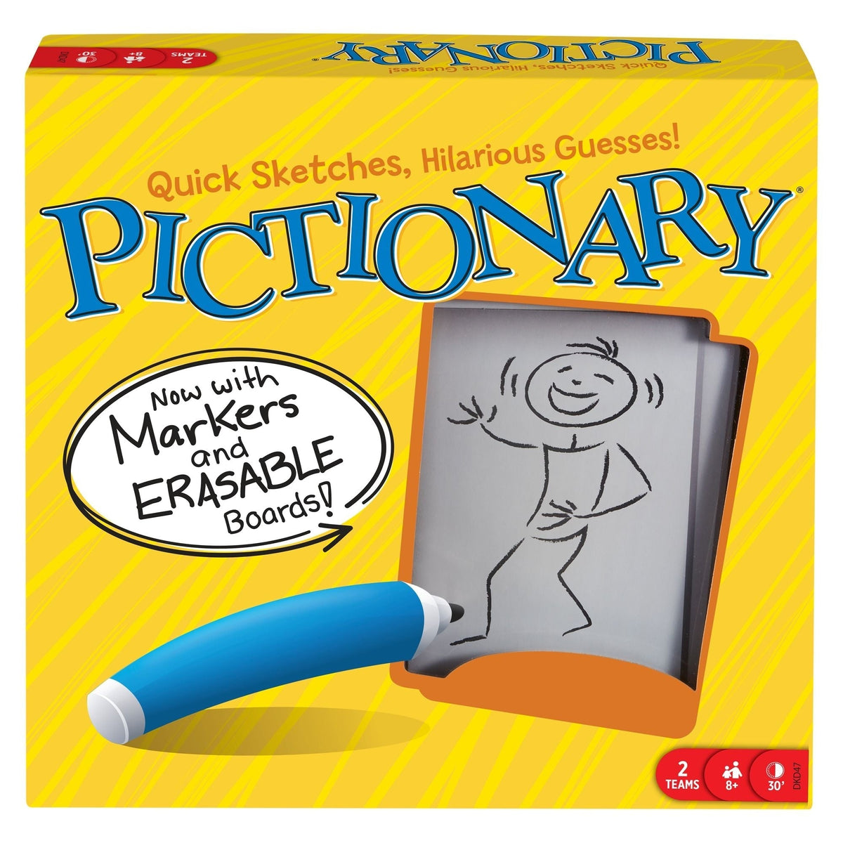 Pictionary Board Game Party Box for Family, Adults & Kids, Indoor Game, Ages 8+ I3A1 - product image 1