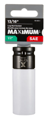 1/2-in Drive Lug Nut Socket, 13/16-in L1C2 - product image 3