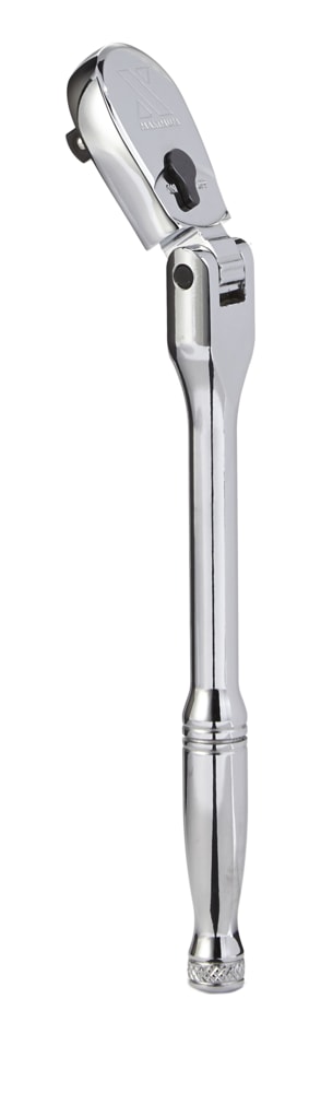 1/4-in Drive 90-Tooth Flex Ratchet, CRV, Chrome Plating, 7-in S1I7