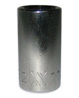 21mm 1/2-in Drive Regular Socket 6-Point, CRV, Chrome Plating U1W4 - product image 1