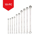 Extra-Long Double Box-End Ratcheting Wrench Set, SAE, 10-pk J3I1 - product image 3