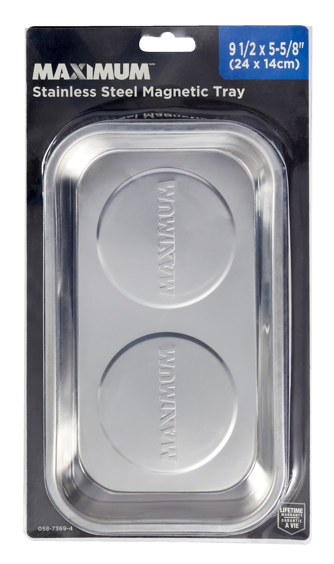 Magnetic Tool Rectangle Tray/Holder, Stainless Steel U7C7 - product image 2