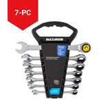 Ratcheting Wrench Set, Metric, Nickel-Chrome Plating, 7-pc X4I7 - product image 7