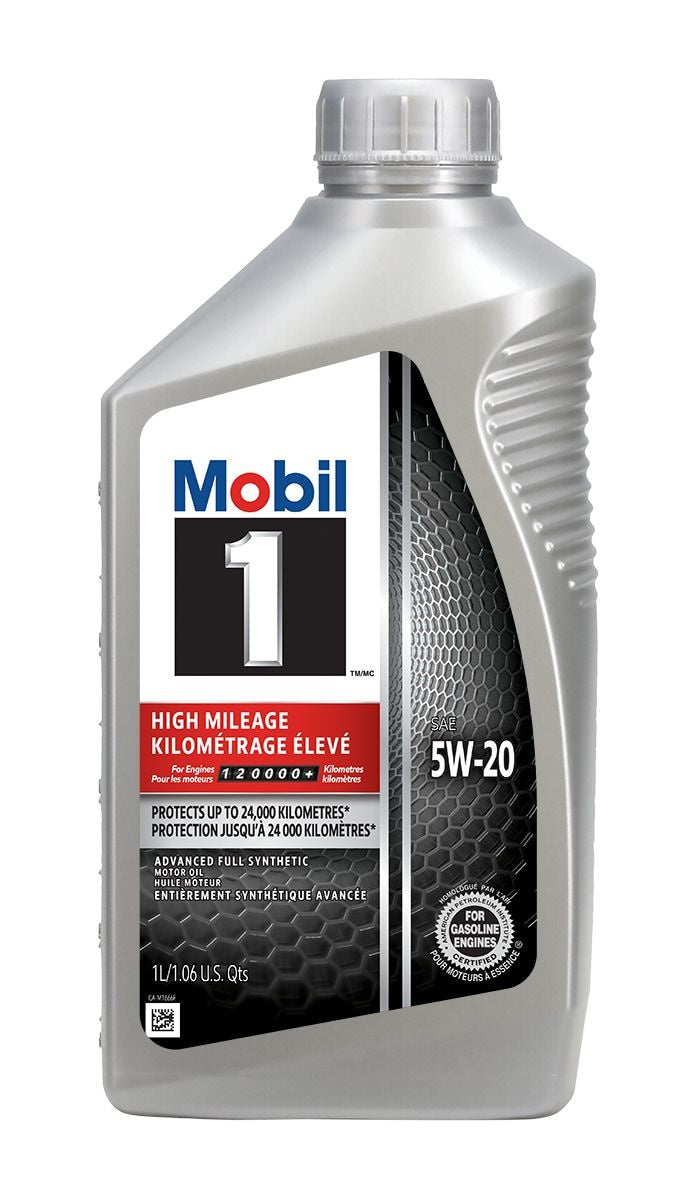 1 High Mileage 5W20 Synthetic Engine/Motor Oil, 1-L Q5F7 - product image 1