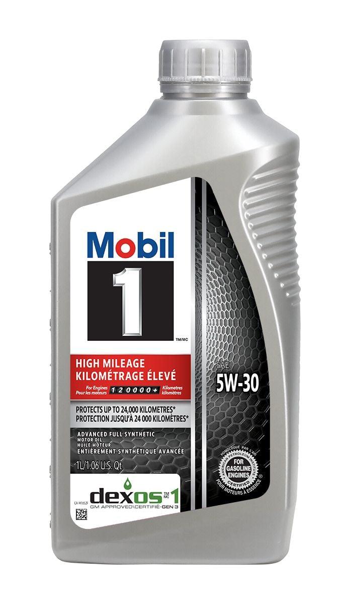 1 High Mileage 5W30 Synthetic Engine/Motor Oil, 1-L J3K5 - product image 1