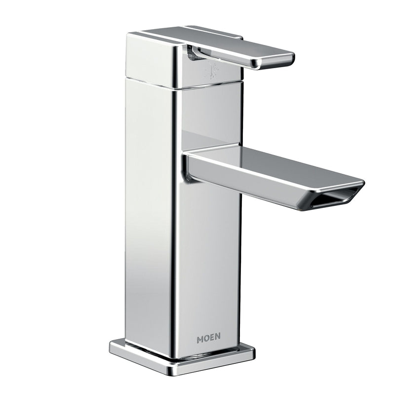 90-Degree 1-Handle Modern Lavatory Faucet, Chrome X2Y6
