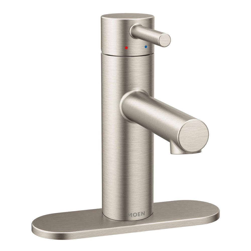 Align Single Handle High Arc Single Hole Bathroom Sink Faucet, Brushed Nickel L3N1 - product image 2