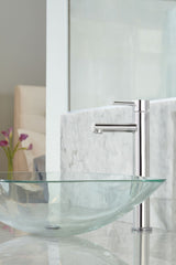Align Single Handle High Arc Vessel Single Hole Bathroom Sink Faucet, WaterSense Certified, Chrome K1C2 - product image 2