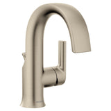Doux Single Handle Single Hole Bathroom Sink Faucet, WaterSense Certified, Brushed Nickel D0W2 - product image 1
