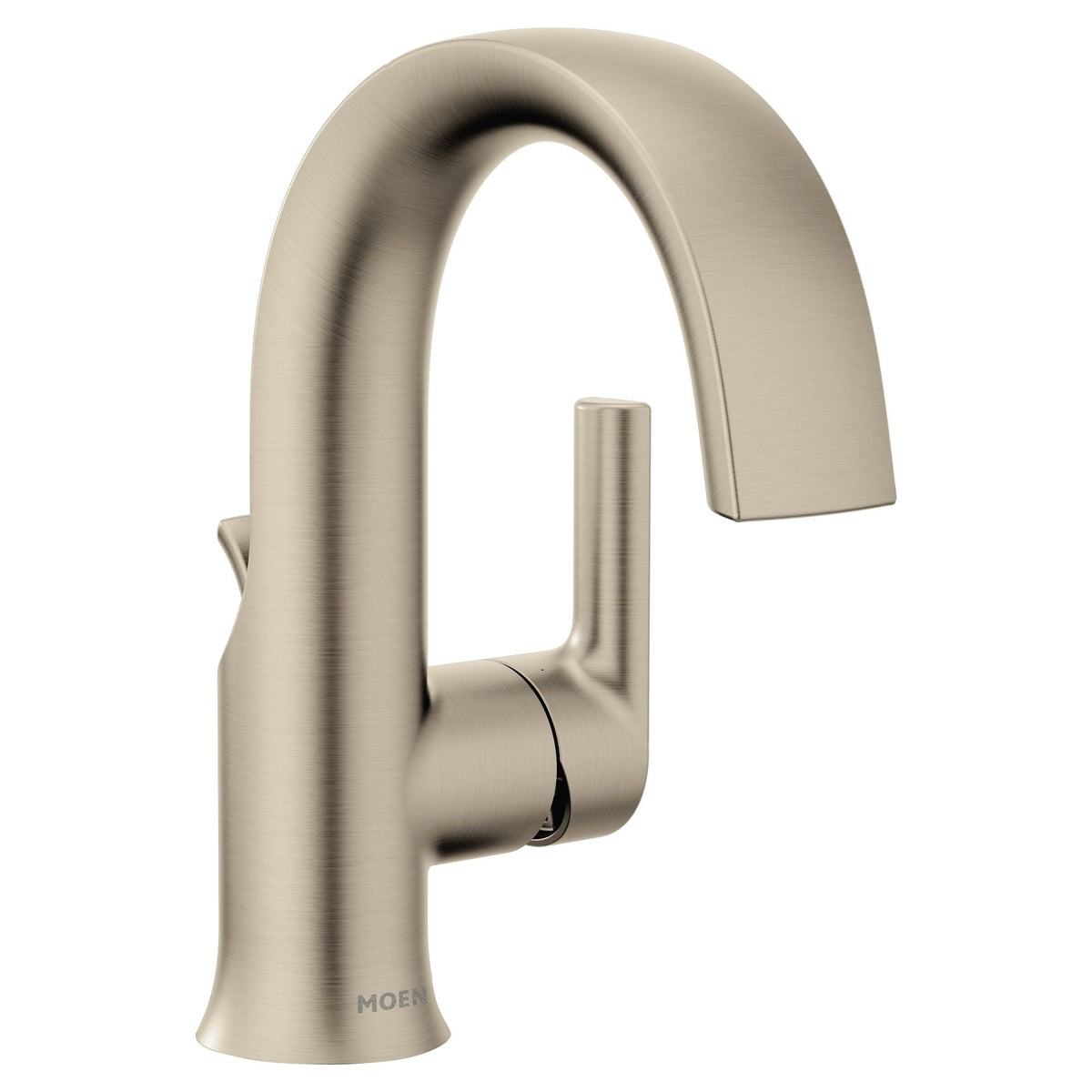 Doux Single Handle Single Hole Bathroom Sink Faucet, WaterSense Certified, Brushed Nickel D0W2 - product image 1