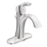 Eva Single Handle High Arc Single Hole Bathroom Sink Faucet, WaterSense Certified, Chrome E8T9 - product image 1