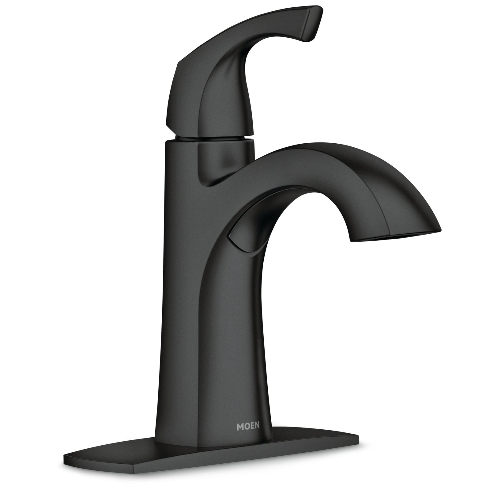 Lindor Single Handle Bathroom Faucet, Meets EPA WaterSense Criteria, Matte Black J2W9 - product image 1