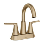Mikah Double Handle Bathroom Faucet, Bronzed Gold R3O8 - product image 1