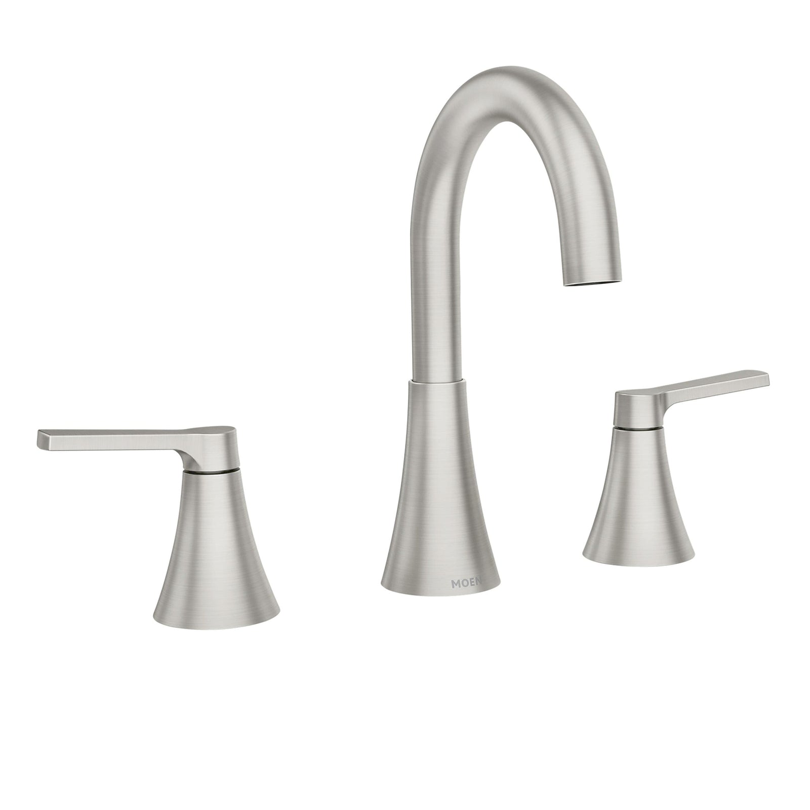 Mikah Double Handle Widespread Bathroom Faucet, Spot Resist Brushed Nickel X4Y6 - product image 1