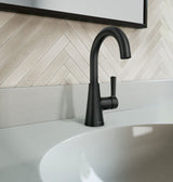 Mikah Single Handle Bathroom Faucet, Matte Black C2P9 - product image 3