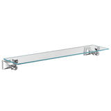Retreat Glass Vanity Shelf, Chrome U1N2 - product image 1