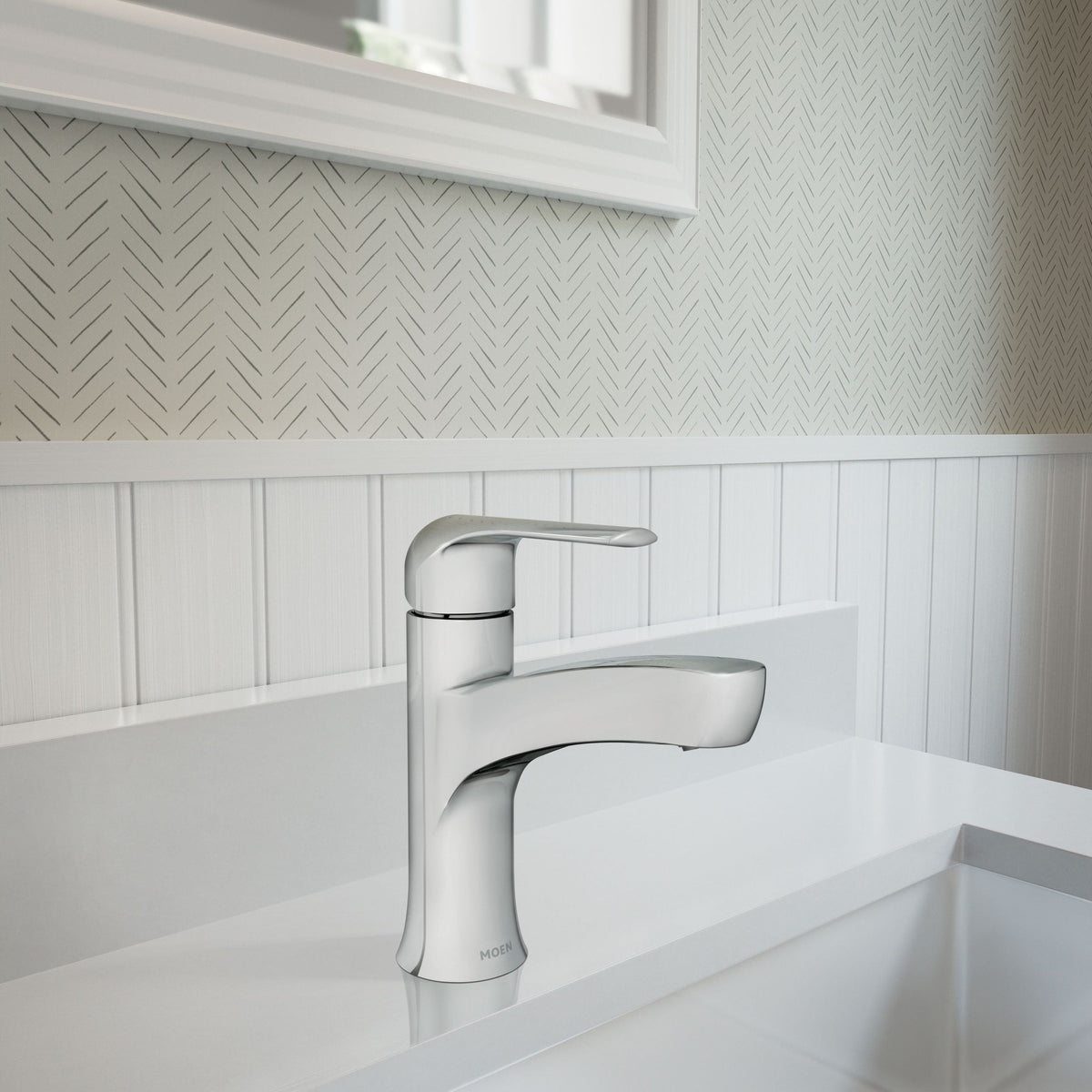 Tilson Single-Handle Chrome Bathroom Lavatory/Bathroom Sink Faucet V6Z1 - product image 5
