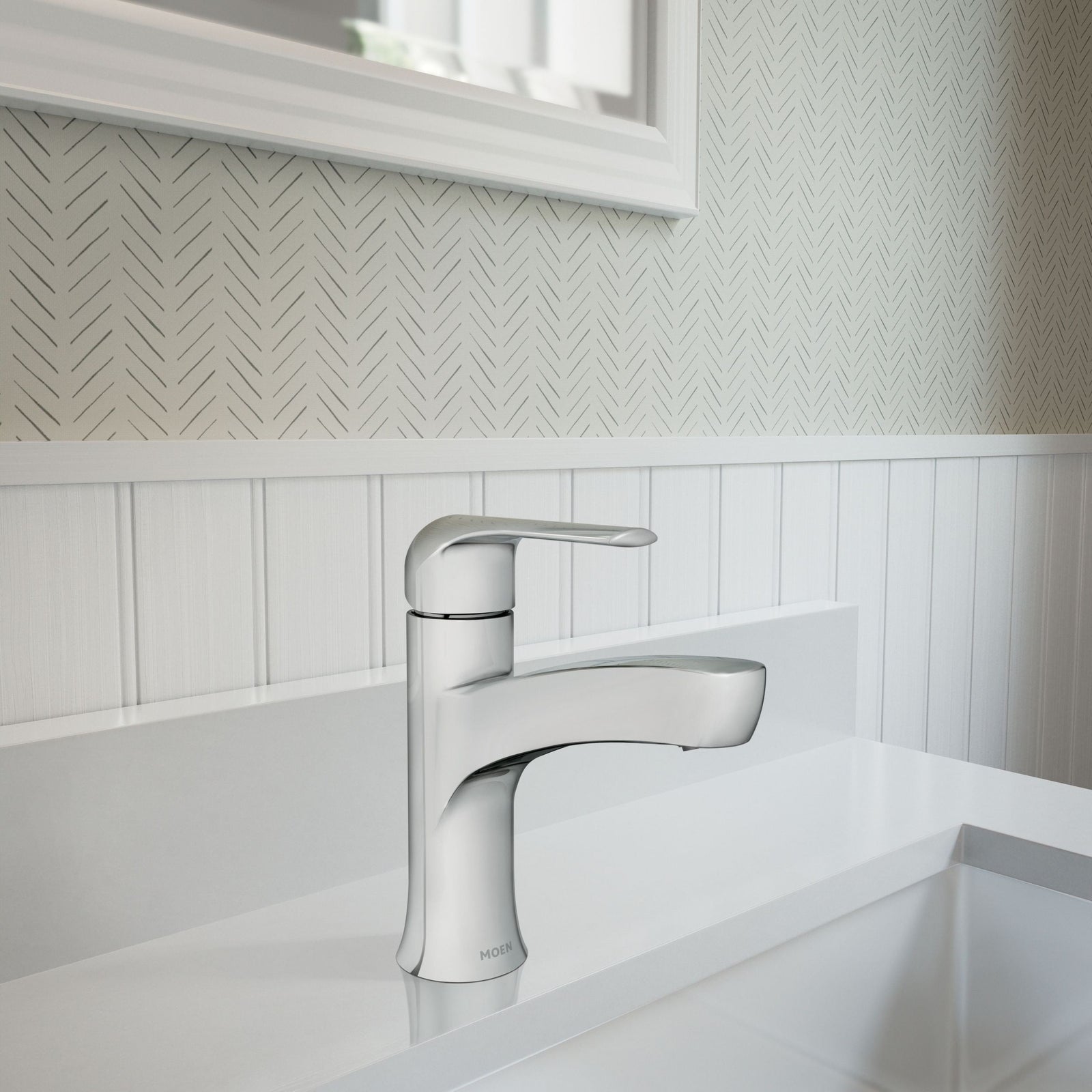 Tilson Single-Handle Chrome Bathroom Lavatory/Bathroom Sink Faucet V6Z1 - product image 7