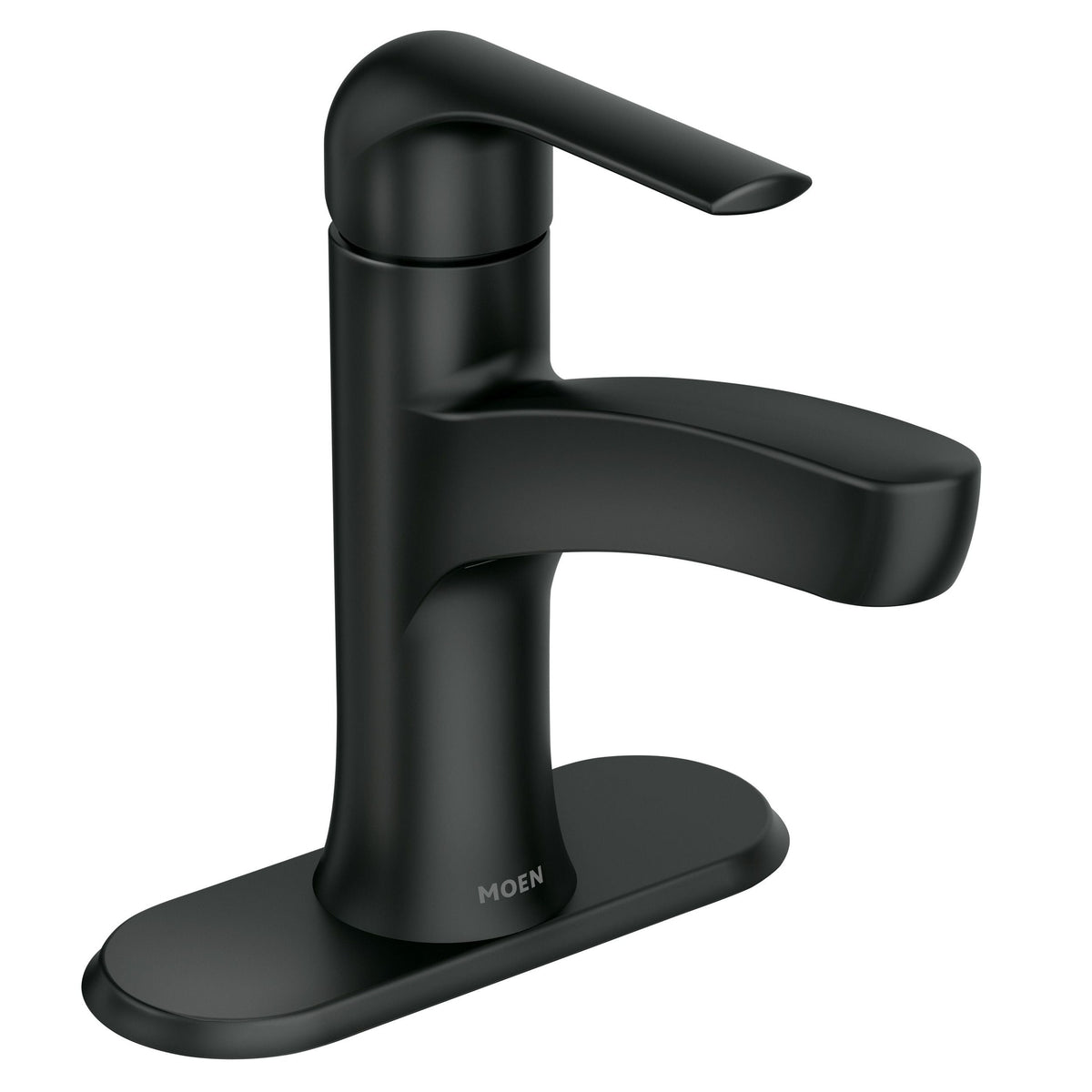 Tilson Single-Handle Matte Black Bathroom Lavatory/Bathroom Sink Faucet W1I7 - product image 3