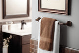 Voss Double Handle High Arc Single Hole Bathroom Sink Faucet, WaterSense Certified, Oil Rubbed Bronze L6K6 - product image 5