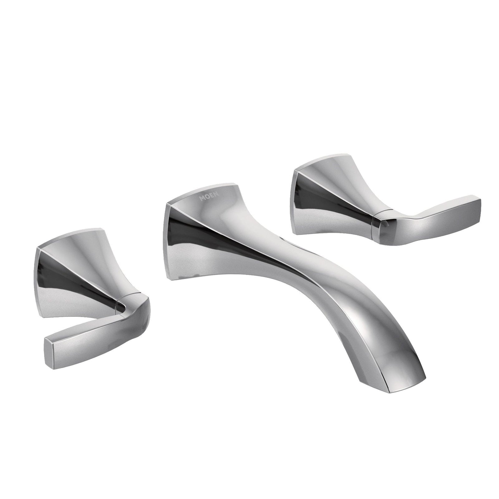 Voss Two-Handle Wall Mount Bathroom Faucet Trim Kit (Valve Required), Chrome B3U6 - product image 1