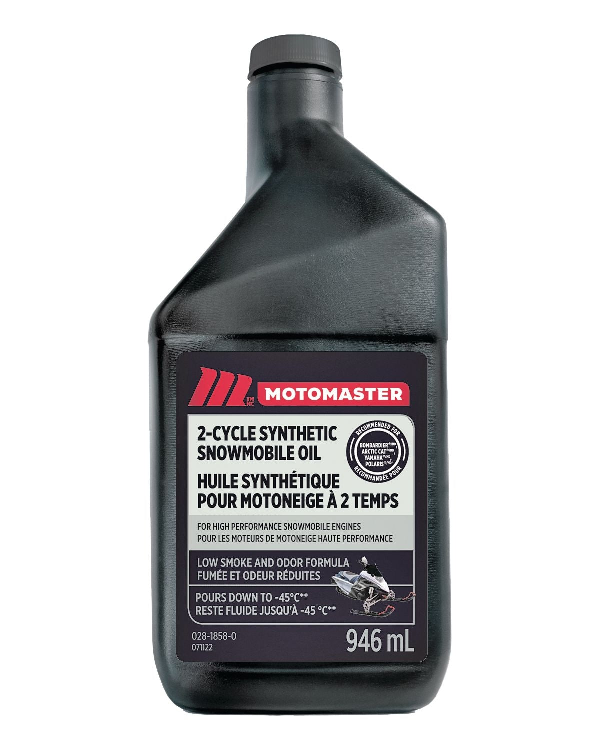 2-Cycle Synthetic Snowmobile Oil, 946 mL F2E2 - product image 1