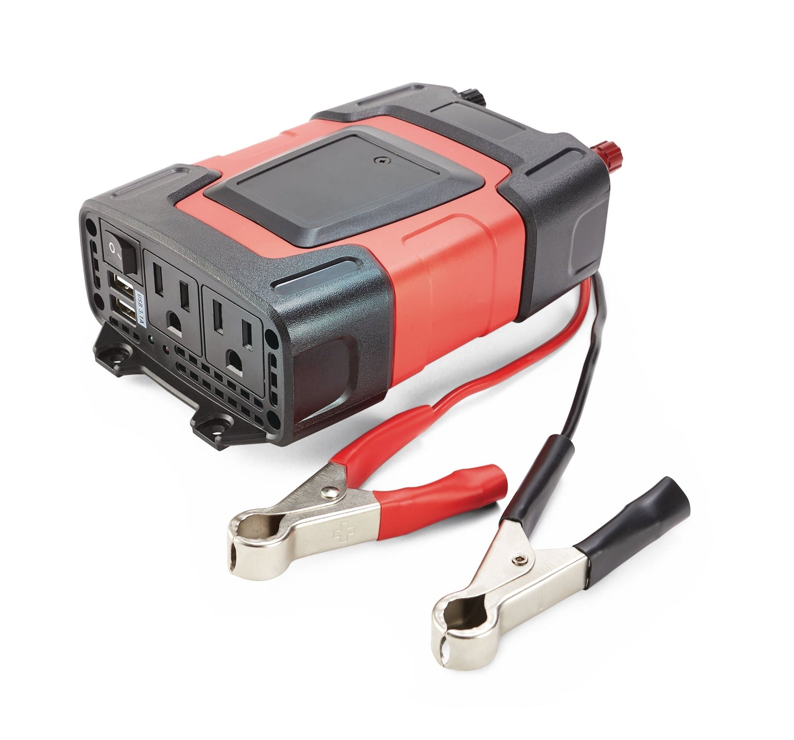 200W Power Inverter with Dual USB & AC Ports V3H7 - product image 1