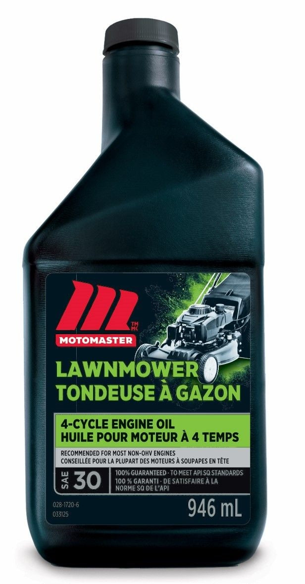 4-Stroke Lawnmower Engine Oil SAE 30, 946-mL T1I3 - product image 1