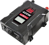 400W Power Inverter with LCD Screen, Grey P8E5 - product image 1