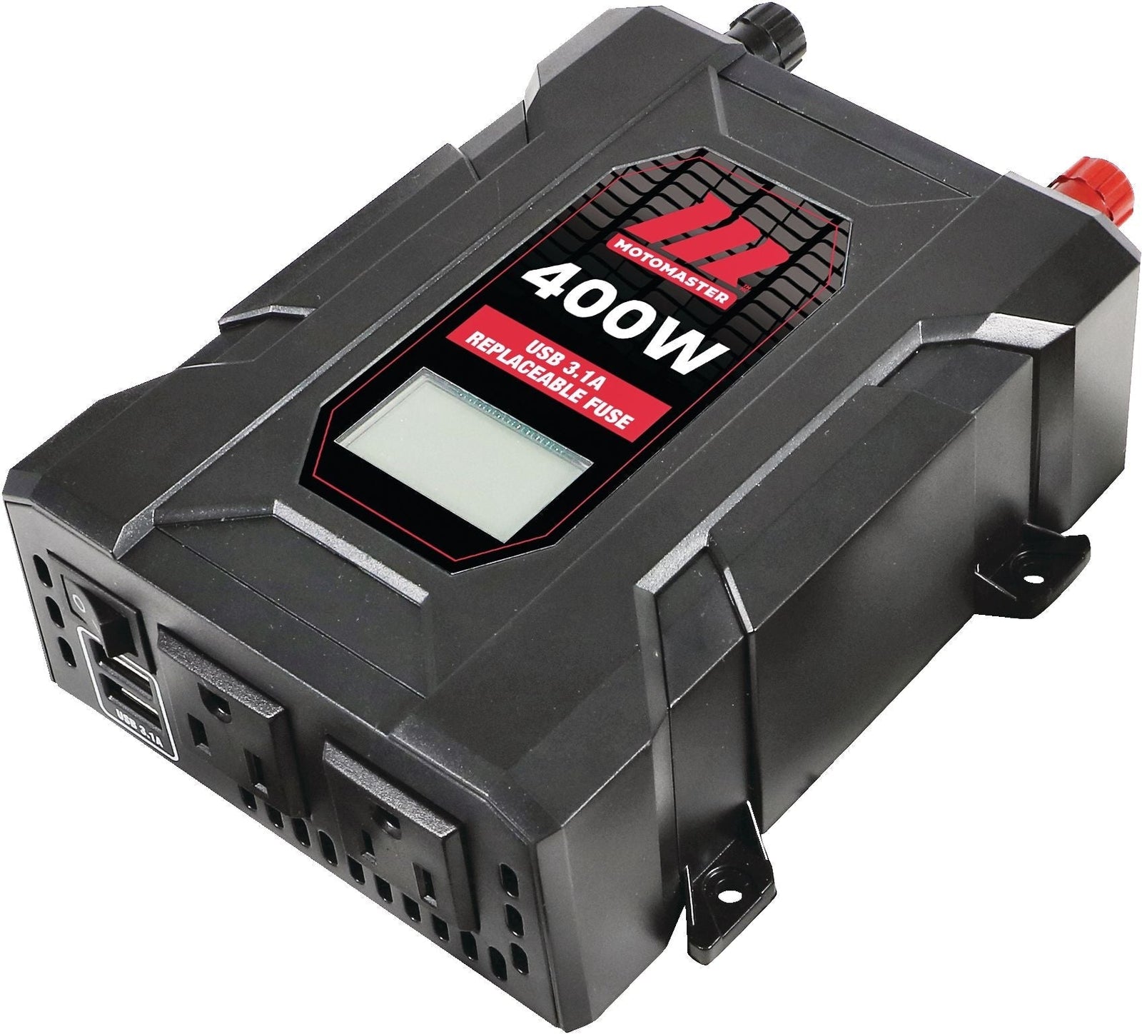 400W Power Inverter with LCD Screen, Grey P8E5 - product image 1