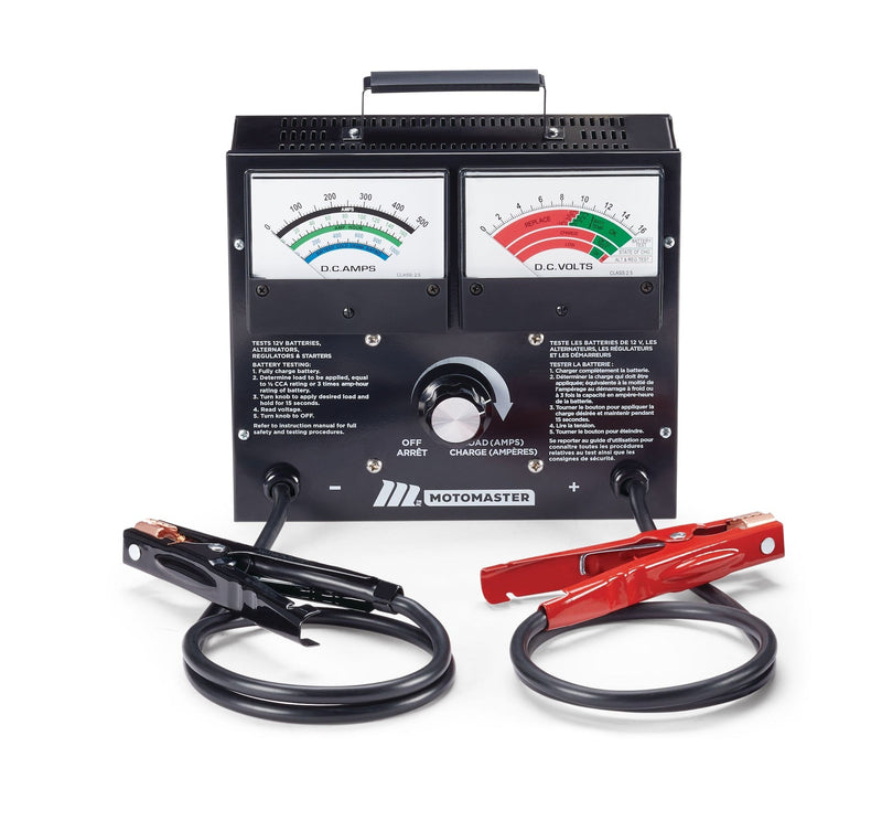 Battery Tester, 500-Amp Load, 12V X2Q3