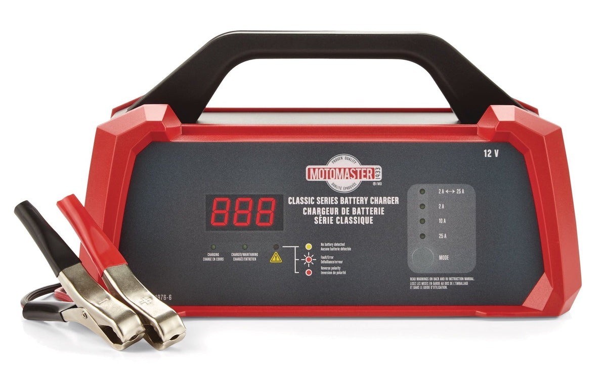 Classic Series Smart Battery Charger/Maintainer, Fully Automatic, 25/10/2-Amp, 12V X3E3 - product image 1